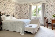 Double bedroom at Lorton House Somerset