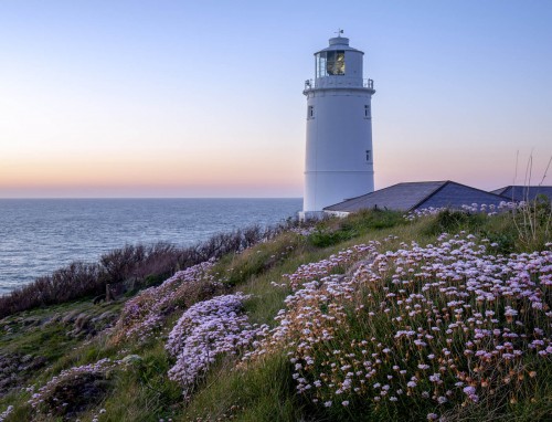 Trevose Head Lighthouse in Cornwall