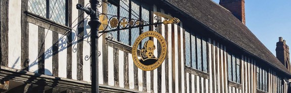 Shakespeare's school in Stratford-upon-Avon