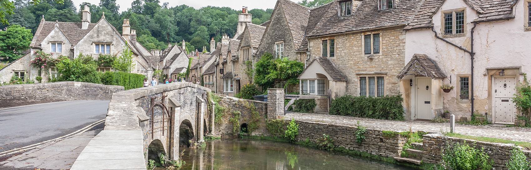 Castle Combe in The Cotswolds. Photograph by GRAHAM CUSTANCE