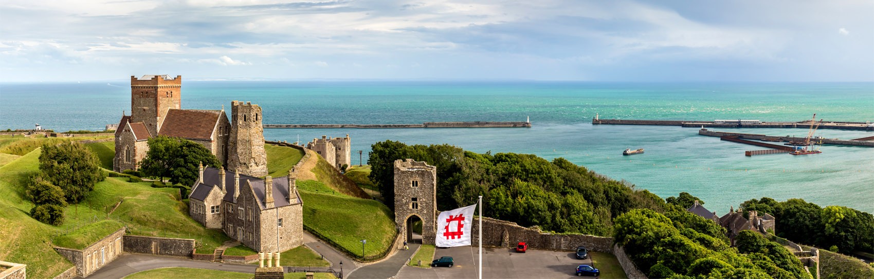 Dover Castle in Kent. Photograph by ALEXEY FEDORENKO