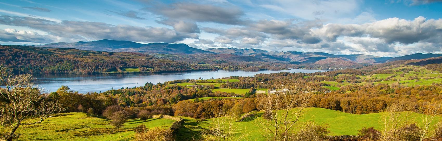 The view from Orrest Head of Lake Windermere and the Central Fells beyond. Photograph by TOMASZ WOZNIAK