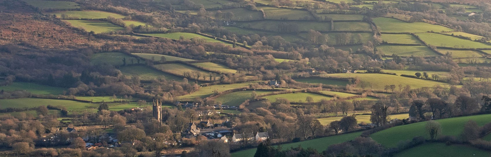 Widecombe in the  Moor. Photograph by ALEX GRAEME