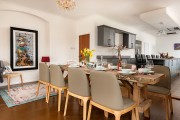 Dining and kitchen at Whitebeam Wood