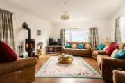 Lounge at Whitebeam Wood self catering accommodation