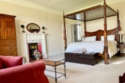 Four poster bed at Lorton House self catering accommodation