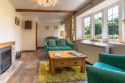 Lounge at Yew Tree Cottage accommodation in Bath
