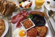 Full breakfast at The 25 guest house