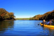 Kayaking from Budock Vean on the Helford River