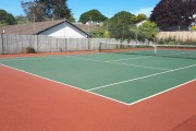 Tennis court at Budock Vean Hotel