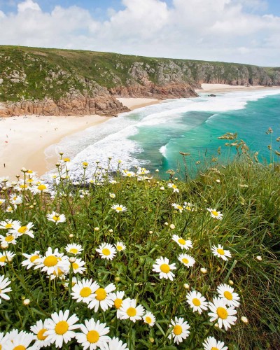 Porthcurno in Cornwall