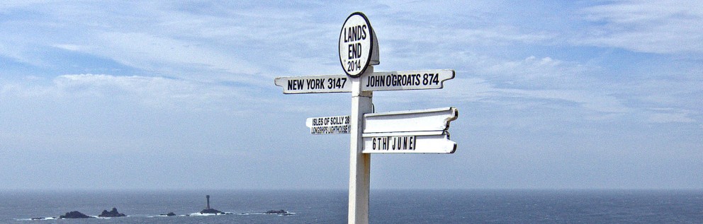 Lands End Signpost