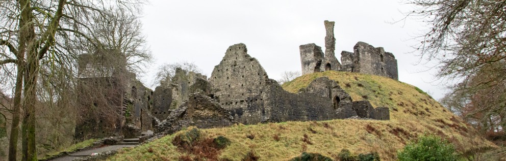 Okehampton Castle Dartmoor