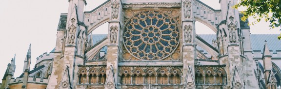 The Rose Window at Westminster Abbey
