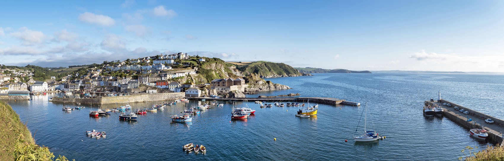Mevagissey in Cornwall. Photograph by HELEN HOTSON