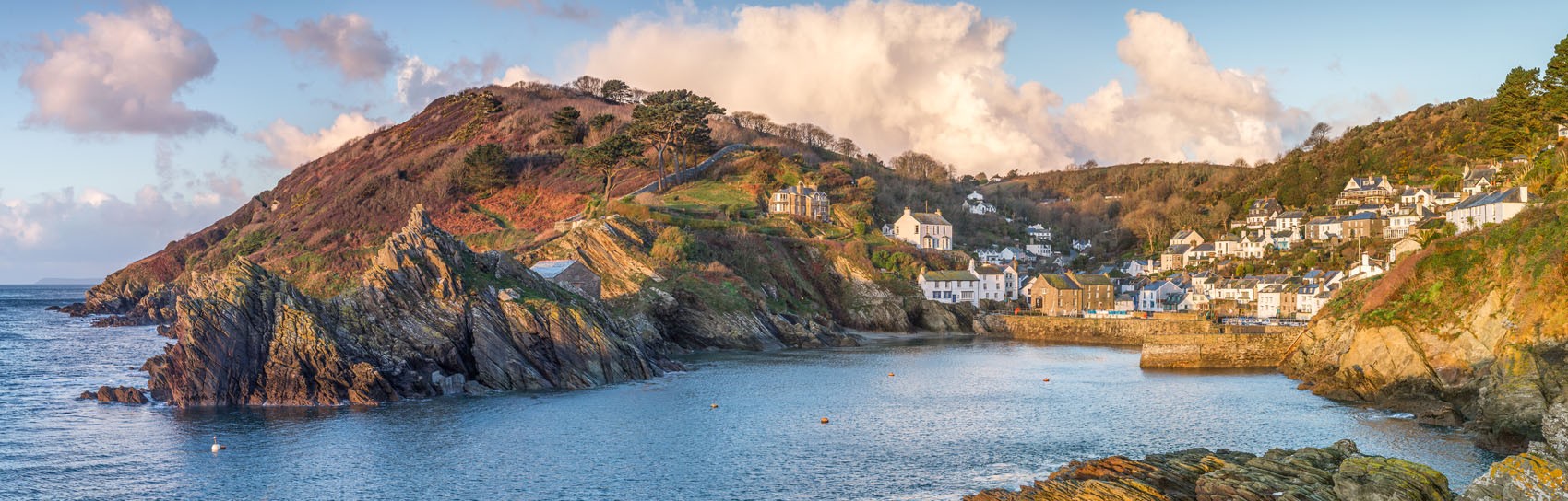 Polperro Harbour in Cornwall. Photograph by MICK BLAKEY