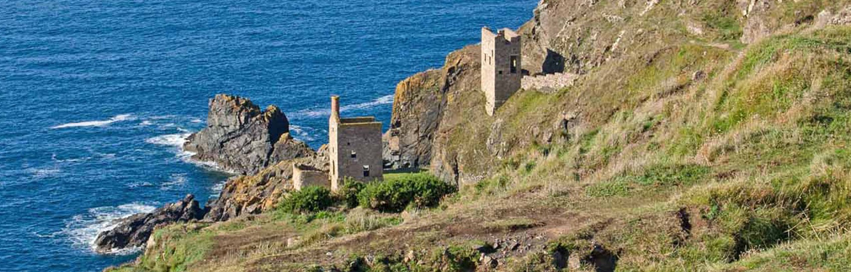Ruined tin mines at Botallack in Cornwall. Photograph by ALEX GRAEME